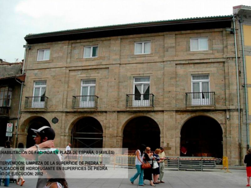 Sistema de pintura y reparaciones de fachadas Asturias