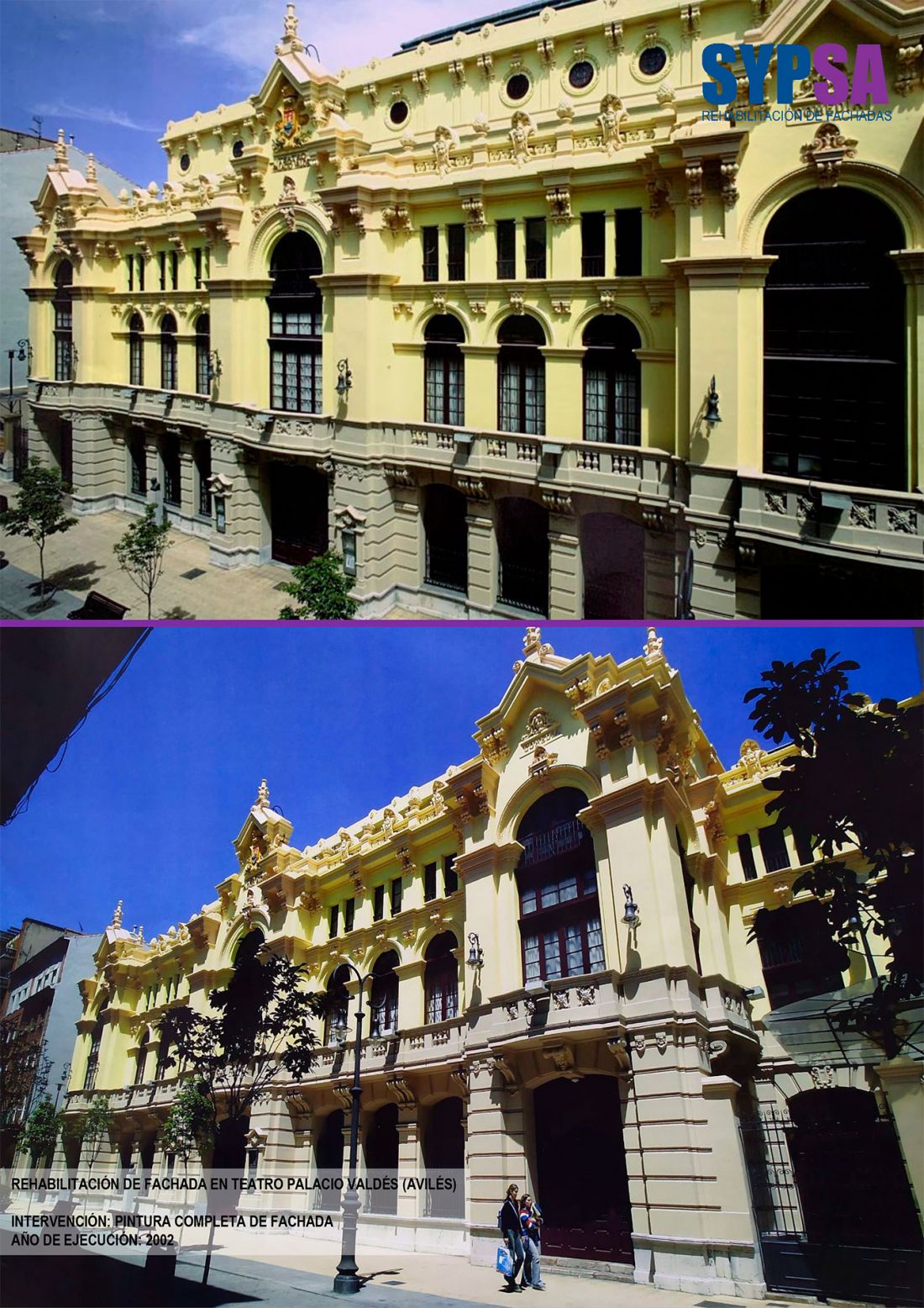 Rehabilitación de la fachada del Teatro Palacio Valdés (Avilés)