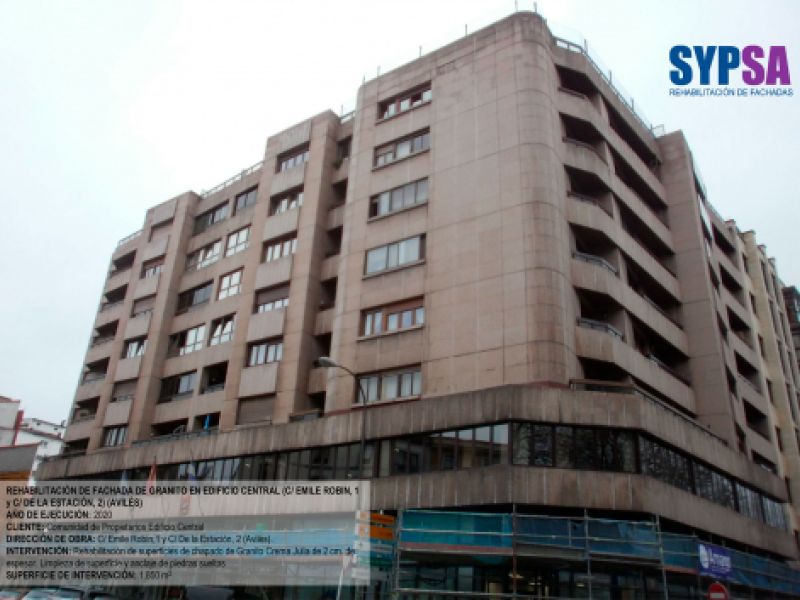 Sistema pintura y reparaciones de fachadas